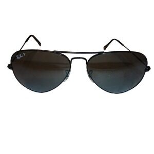 Ray-Ban Aviator Sunglasses Polarized RB 3025 002/48 58 14 135 3P Italy